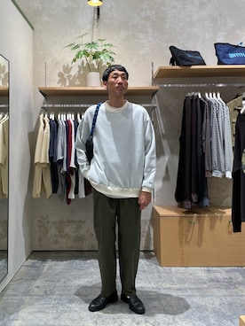 「DISCUS（ディスカス）のアイテム」を使った、yonmaru2さん（メンズ・175cm）の秋コーディネート
