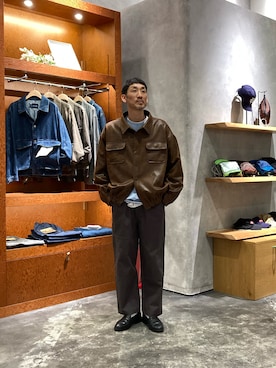 「CIAOPANIC TYPY（チャオパニックティピー）のアイテム（ジャケット/アウター）」を使った、yonmaru2さん（メンズ・175cm）の秋コーディネート