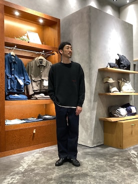 「ai no de（アイノデ）のアイテム」を使った、yonmaru2さん（メンズ・175cm）の春コーディネート