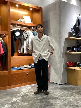 「アイテム（タンクトップ）」を使った、yonmaru2さん（メンズ・175cm）の夏コーディネート