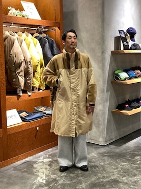 「アイテム（モッズコート）」を使った、yonmaru2さん（メンズ・175cm）の冬コーディネート