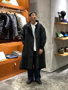 「アイテム（モッズコート）」を使った、yonmaru2さん（メンズ・175cm）の冬コーディネート