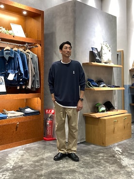 「DOD（ディーオーディー）のアイテム」を使った、yonmaru2さん（メンズ・175cm）の秋コーディネート