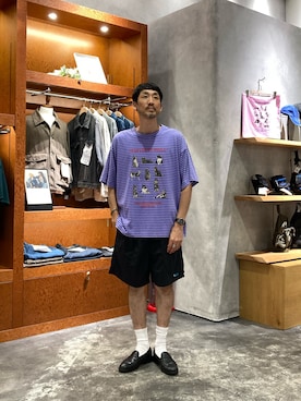 「アイテム（レッグウェア）」を使った、yonmaru2さん（メンズ・175cm）の夏コーディネート