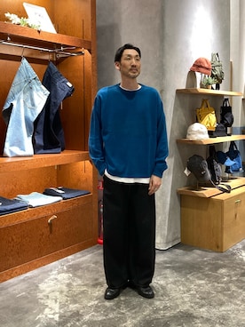 「CIAOPANIC TYPY（チャオパニックティピー）のアイテム（パンツ）」を使った、yonmaru2さん（メンズ・175cm）の春コーディネート