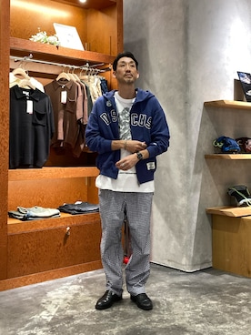 「ODD STUDIO（オッドスタジオ）のアイテム」を使った、yonmaru2さん（メンズ・175cm）の秋コーディネート