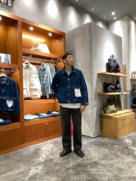 「コーデュロイパンツ」｜「アイテム（ブルゾン）」を使った、yonmaru2さん（メンズ・175cm）の冬コーディネート