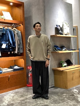 「DOD（ディーオーディー）のアイテム」を使った、yonmaru2さん（メンズ・175cm）の秋コーディネート