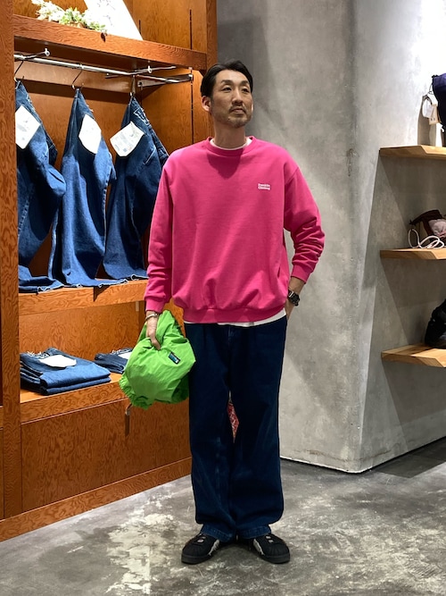 セール】【ainode】mishima タックテーパードパンツ（デニムパンツ