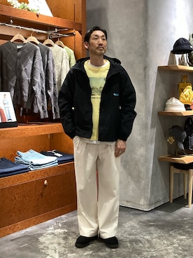 「Franklin Climbing（フランクリンクライミング）のアイテム」を使った、yonmaru2さん（メンズ・175cm）の春コーディネート