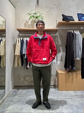 「DISCUS（ディスカス）のアイテム」を使った、yonmaru2さん（メンズ・175cm）の秋コーディネート