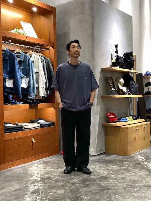 リネンレーヨンリラックスイージーパンツ