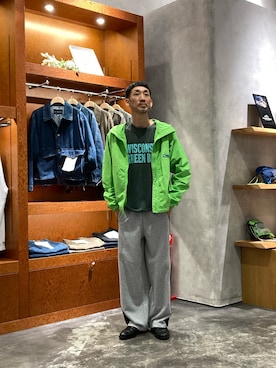 「アイテム（マウンテンパーカー）」を使った、yonmaru2さん（メンズ・175cm）の秋コーディネート