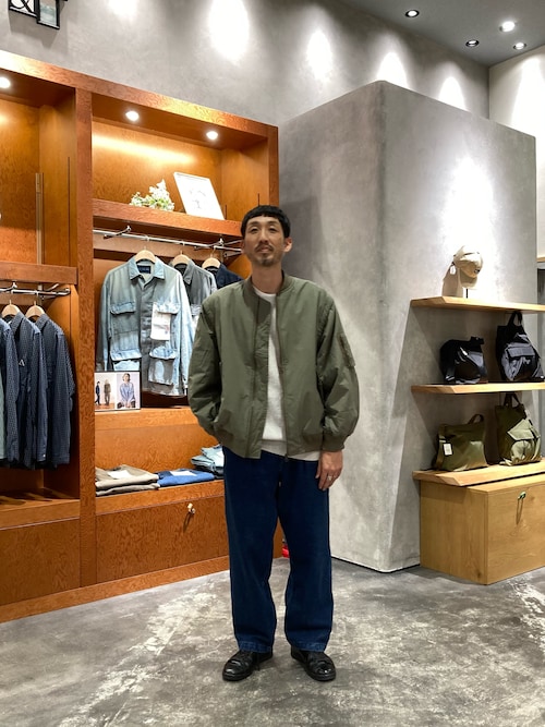 【ainode】mishima タックテーパードパンツ