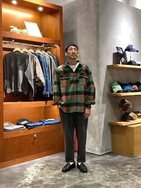 「CIAOPANIC TYPY（チャオパニックティピー）のアイテム（シャツ/ブラウス）」を使った、yonmaru2さん（メンズ・175cm）の秋コーディネート