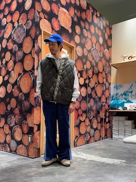 「CIAOPANIC TYPY（チャオパニックティピー）のアイテム（モッズコート）」を使った、yonmaru2さん（メンズ・175cm）の春コーディネート