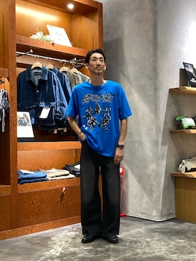 「ODD STUDIO（オッドスタジオ）のアイテム」を使った、yonmaru2さん（メンズ・175cm）の秋コーディネート