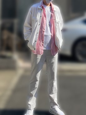 「BTS」｜K.SOTAさん（メンズ・184cm）の春コーディネート