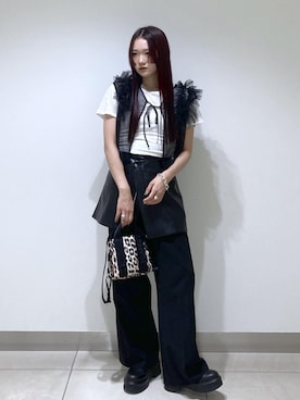 abe sakiさん（レディース・157cm）の夏コーディネート