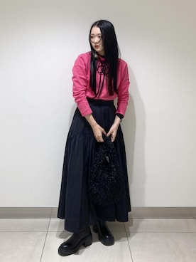 abe sakiさん（レディース・157cm）の秋コーディネート