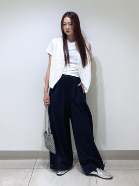 abe sakiさん（レディース・157cm）の夏コーディネート