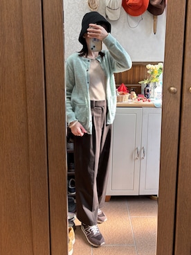 「ticog（ティコグ）のアイテム」を使った、ふゆさん（レディース・153cm）の秋コーディネート