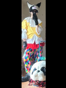 「doublet（ダブレット）のアイテム（バッグ）」を使った、あさん（メンズ・171cm）の夏コーディネート