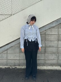kaorinomori イヤーマフ グレー kaorinomori（カオリノモリ）の「momono kakibuchi