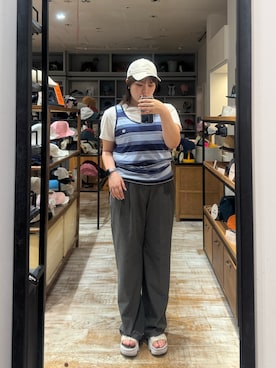 「エアマックスココ」｜aoiさん（レディース・167cm）の夏コーディネート
