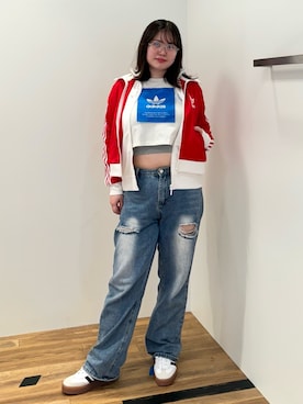 「クセニア・シュナイダー」｜「アイテム（ナイロンジャケット）」を使った、AYさん（レディース・168cm）の夏コーディネート