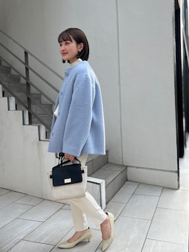 fhanaさん（レディース・153cm）の冬コーディネート