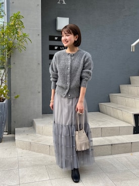 fhanaさん(レディース・153cm)の冬コーディネート
