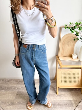 「SHEPP（シープ）のアイテム」を使った、Ada.さん（レディース・153cm）の夏コーディネート