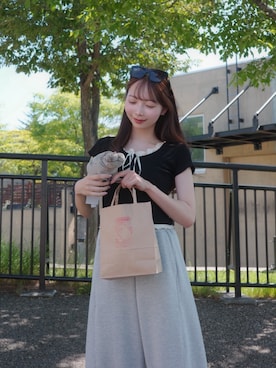 「Ada.（エイダ）のアイテム」を使った、Ada.さん（レディース・158cm）の夏コーディネート