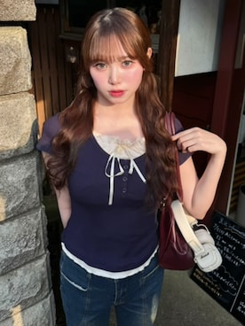 「Ada.（エイダ）のアイテム」を使った、Ada.さん（レディース・159cm）の夏コーディネート