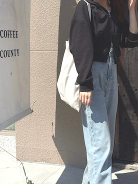 「VIVID LADY（ビビッドレディー）のアイテム」を使った、Ada.さん（レディース・155cm）の夏コーディネート