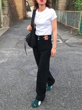 「SHEPP（シープ）のアイテム」を使った、Ada.さん（レディース・158cm）の夏コーディネート