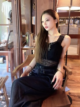 「着やせコーデ」｜Ada.さん（レディース・156cm）の秋コーディネート