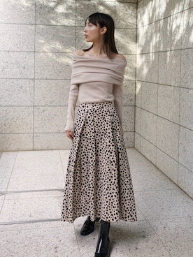 「PIN（ピン）のアイテム」を使った、pincyさん（レディース・164cm）の秋コーディネート