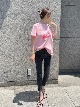 「PIN（ピン）のアイテム」を使った、pincyさん（レディース・164cm）の夏コーディネート