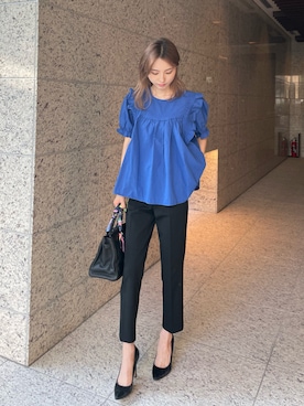 「PIN（ピン）のアイテム」を使った、pincyさん（レディース・164cm）の夏コーディネート