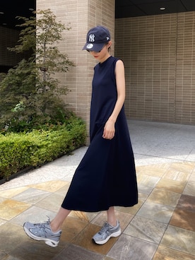 「PIN（ピン）のアイテム」を使った、pincyさん（レディース・164cm）の夏コーディネート