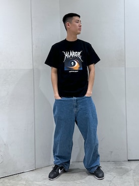 「XLARGE原宿」｜りょうへいさん（メンズ・180cm）の春コーディネート