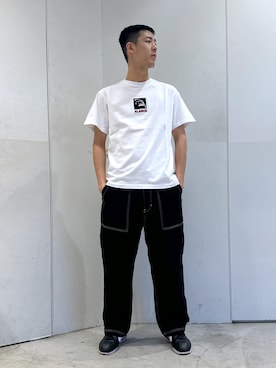 「XLARGE原宿」｜りょうへいさん（メンズ・180cm）の春コーディネート