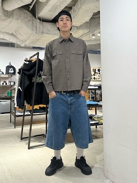 「XLARGE（エクストララージ）のアイテム」を使った、りょうへいさん（メンズ・180cm）の夏コーディネート