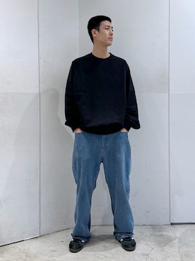 「XL」｜りょうへいさん（メンズ・180cm）の冬コーディネート