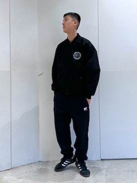 「XLARGE（エクストララージ）のアイテム（その他アウター）」を使った、りょうへいさん（メンズ・180cm）の秋コーディネート
