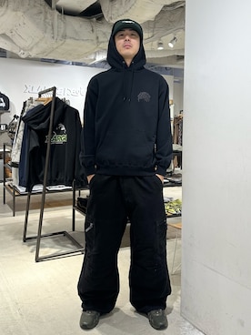 「XLARGE（エクストララージ）のアイテム」を使った、りょうへいさん（メンズ・180cm）の夏コーディネート