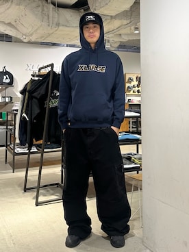 「XLARGE（エクストララージ）のアイテム」を使った、りょうへいさん（メンズ・180cm）の夏コーディネート