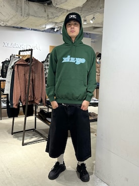 「XLARGE（エクストララージ）のアイテム」を使った、りょうへいさん（メンズ・180cm）の秋コーディネート
